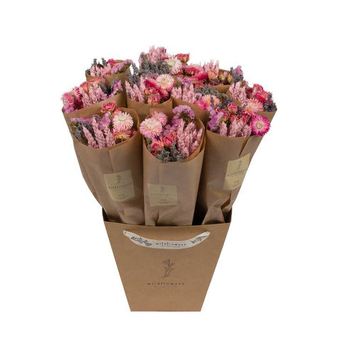 Dried Flowers - Market More - Pink -  - Wildflowers by Floriette - Wild Lark