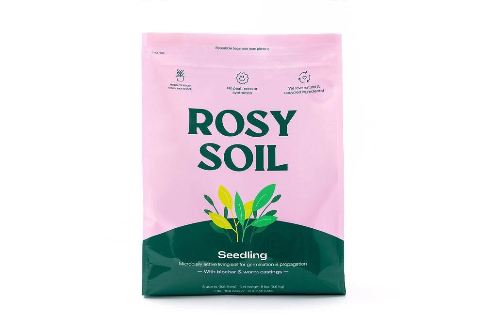 8qt Organic Seedling and Propagation Mix -  - Rosy Soil - Wild Lark