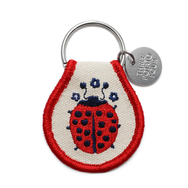 Patch Keychain - Ladybug - Three Potato Four - Wild Lark