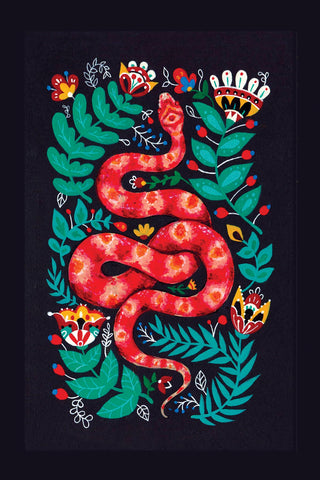 Little Hiss print - - Mheld Illustration - Wild Lark