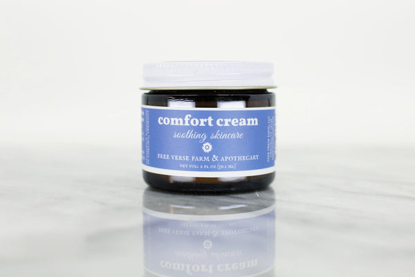 Comfort Cream (All-Natural Herbal Skin Cream & Moisturizer) -  - Free Verse Farm and Apothecary - Wild Lark