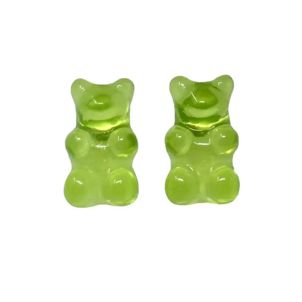 Gummy Bear Earrings - Lime Green - Rainbow Unicorn Birthday Surprise - Wild Lark