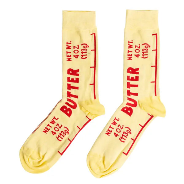 Crew Socks - Butter / Large - Yellow Owl Workshop - Wild Lark