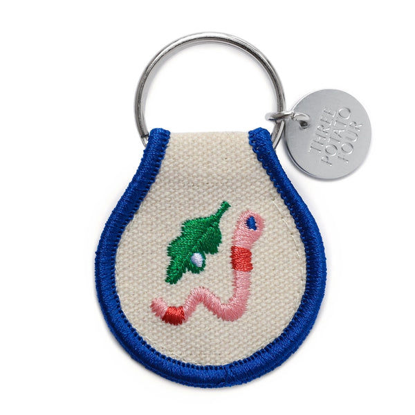 Patch Keychain - Worm - Three Potato Four - Wild Lark