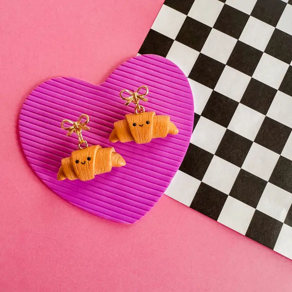 Krissy Croissant Earrings
