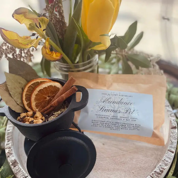 Simmer Pot Blend - Abundance Blend - Sage & Stone Apothecary - Wild Lark