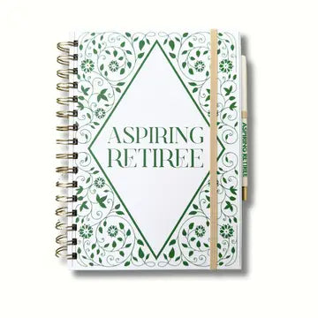 Aspiring Retiree Notebook - - FUN CLUB - Wild Lark