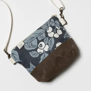 Small Crossbody Bag - Blueberry - Emily Ruth Prints - Wild Lark