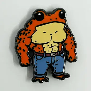Strike Gently Pins - Buff Frog - Strike Gently - Wild Lark