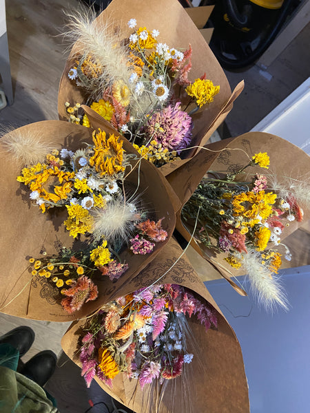 Dried Local Bouquet - Burnt Gold - Wild Lark - Wild Lark