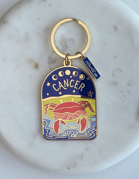Idlewild Co. Zodiac Keychain - Cancer - Idlewild Co. - Wild Lark