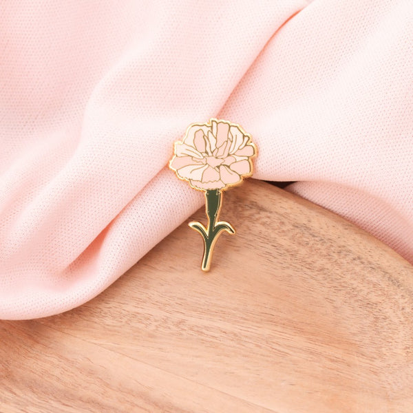 Enamel Pins by Plant Scouts - Carnation Flower - Plant Scouts - Wild Lark