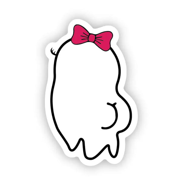 SHEWOLF Stickers - Cheeky Ghost - SHEWOLF Designs - Wild Lark