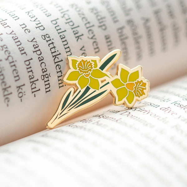 Enamel Pins by Plant Scouts - Daffodil Flower - Plant Scouts - Wild Lark