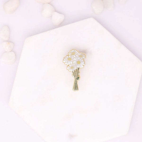 Enamel Pins by Plant Scouts - Daisy Flower - Plant Scouts - Wild Lark