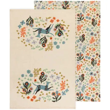 Dish Towels - Dogwood Dishtowels Set of 2 - Danica Studio - Wild Lark