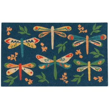 Coir Fiber Printed Doormat - Dragonfly - Now Designs by Danica - Wild Lark