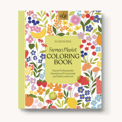 Coloring Book - Farmer's Market - Elyse Breanne Design - Wild Lark
