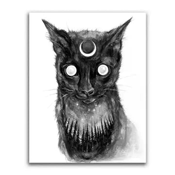 Whimsy Gothic Prints - Feral Crescent - Brian Serway - Wild Lark