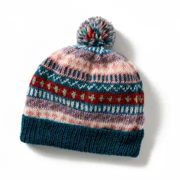 Folklore Knit Collection - Winter Pom Hat - SERRV International - Wild Lark