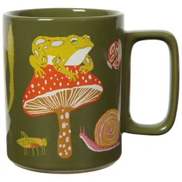 Ceramic Studio Mugs 14oz - Gardenland - Danica Studio - Wild Lark