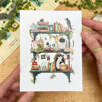 Lizzy Gass Postcards - Gothic Witch's - Lizzy Gass - Wild Lark