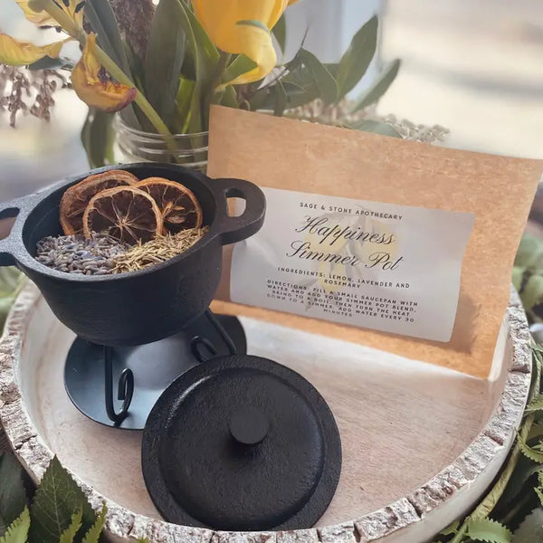 Simmer Pot Blend - Happiness Blend - Sage & Stone Apothecary - Wild Lark