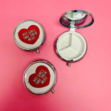 Purse Pill Box - Hot Girls Take Their Meds - Sonny Rising - Wild Lark