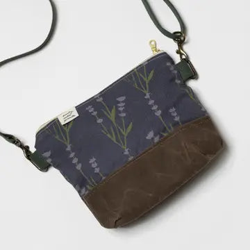 Small Crossbody Bag - Lavender - Emily Ruth Prints - Wild Lark