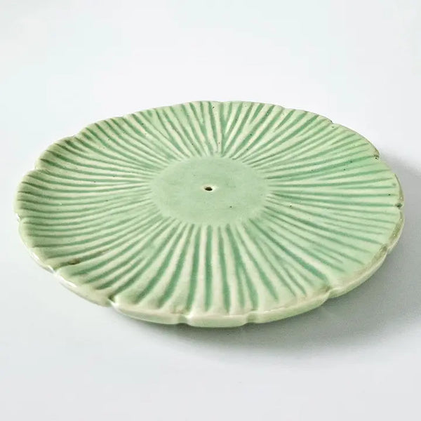 Ceramic Incense Holder - Lily Pad - Maroma - Wild Lark