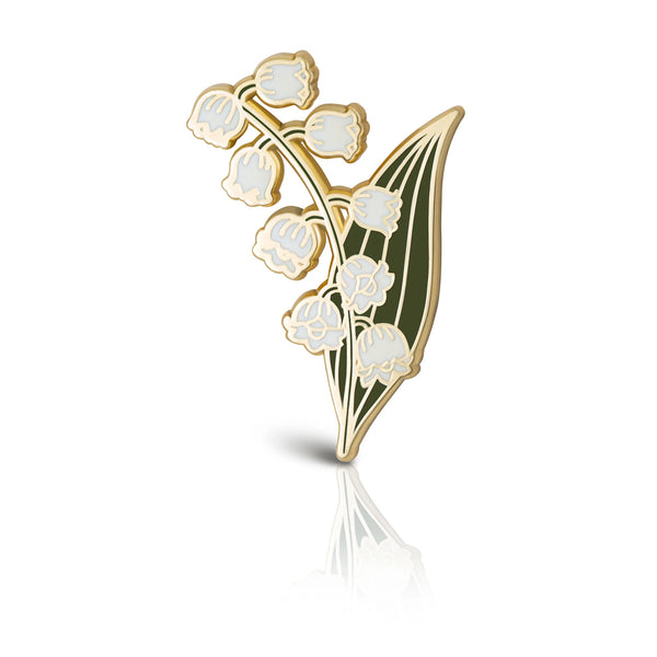 Enamel Pins by Plant Scouts - Lily of the Valley Flower - Plant Scouts - Wild Lark