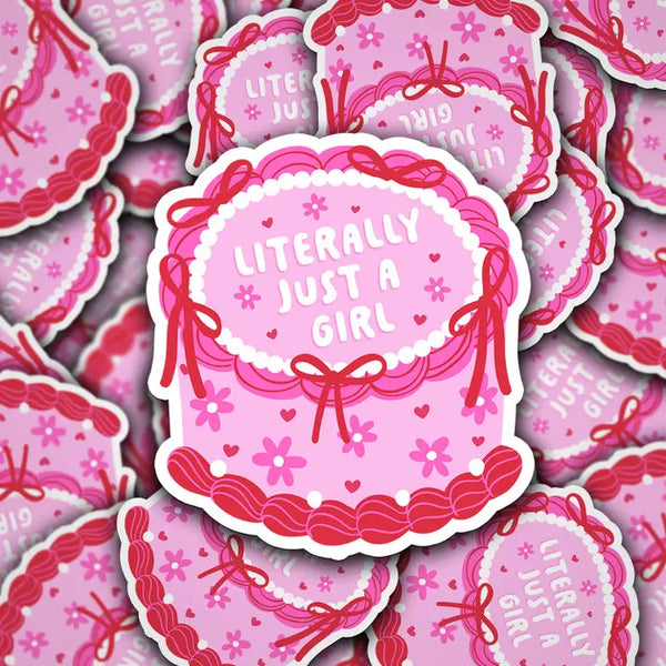 Vinyl Decal - Literally Just a Girl - Sonny Rising - Wild Lark