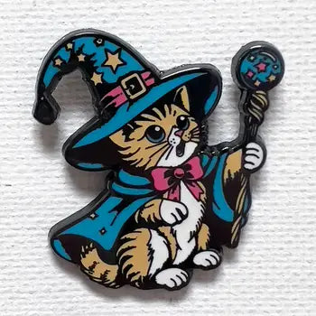 Strike Gently Pins - Mage Cat - Strike Gently - Wild Lark