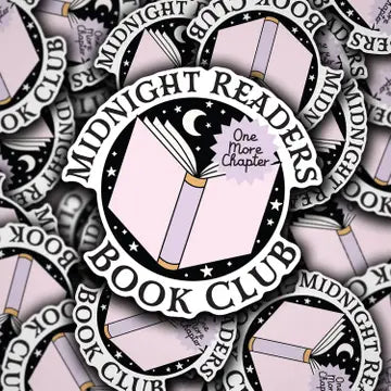 Vinyl Decal - Midnight Readers Book Club - Sonny Rising - Wild Lark