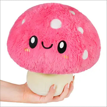 Mushroom Plushie - Pink Toadstool - Squishable - Wild Lark