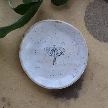 Mini Plate - Luna Moth - Mud & Maker - Wild Lark