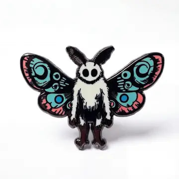 Strike Gently Pins - Mothman (Summer Variant) - Strike Gently - Wild Lark