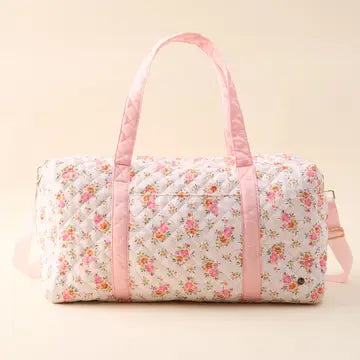 On-the-Go! Quilted Weekender Bag - Endless Daydream Cream - The Darling Effect - Wild Lark
