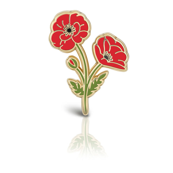 Enamel Pins by Plant Scouts - Poppy Wildflower - Plant Scouts - Wild Lark