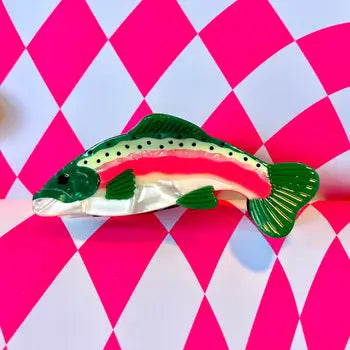 Peach Fuzz Hair Claws - Rainbow Trout - The Peach Fuzz - Wild Lark