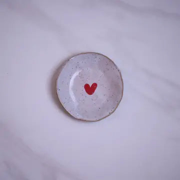 Ring Dish - Red Heart - Mud & Maker - Wild Lark