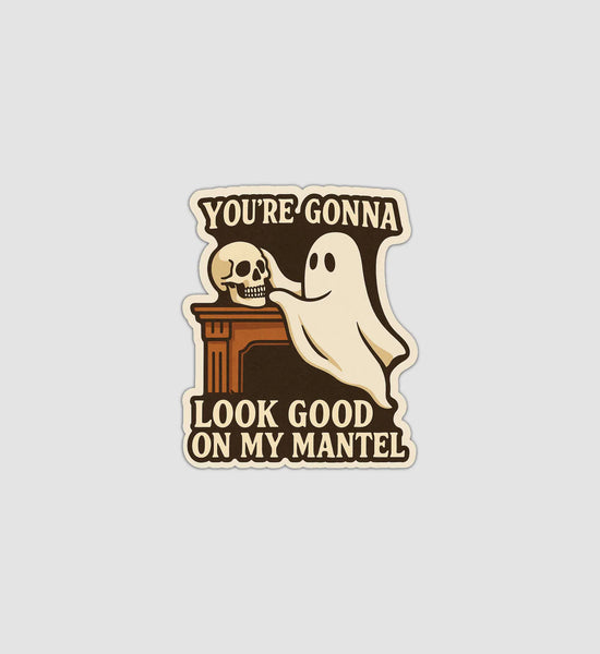 Aesthetic Stickers - You're Gonna Look Good on my Mantel - Stick It Aesthetic - Wild Lark