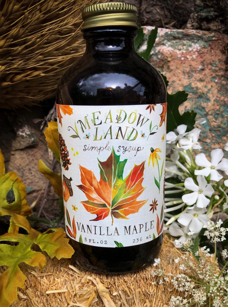 Simple Syrup - Vanilla Maple - Meadowland Syrup - Wild Lark
