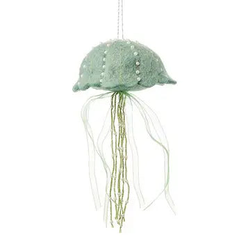 Festive Ornaments - Sea Shimmer Jellyfish Ornament - SERRV International - Wild Lark