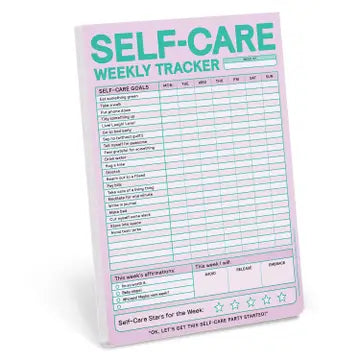 Self-Care Weekly Tracker Pad - - Knock Knock - Wild Lark
