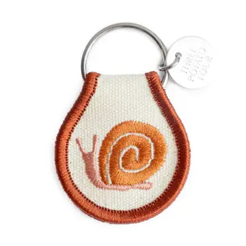 Patch Keychain - Snail - Three Potato Four - Wild Lark