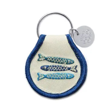 Patch Keychain - Tinned Fish - Three Potato Four - Wild Lark