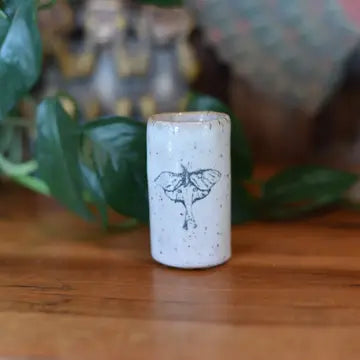 Tiny Tumblers - Mixed Glaze Colors - Luna Moth - Mud & Maker - Wild Lark