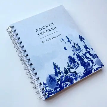 Spiral Notebook - Trees Habit Tracker Notebook - Steel Petal Press - Wild Lark