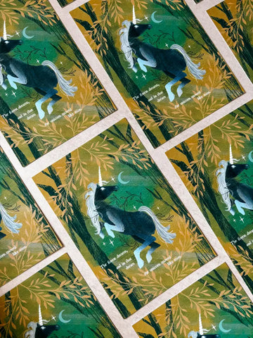 Unicorn Dreams Art Print - - Lantern Print Co - Wild Lark